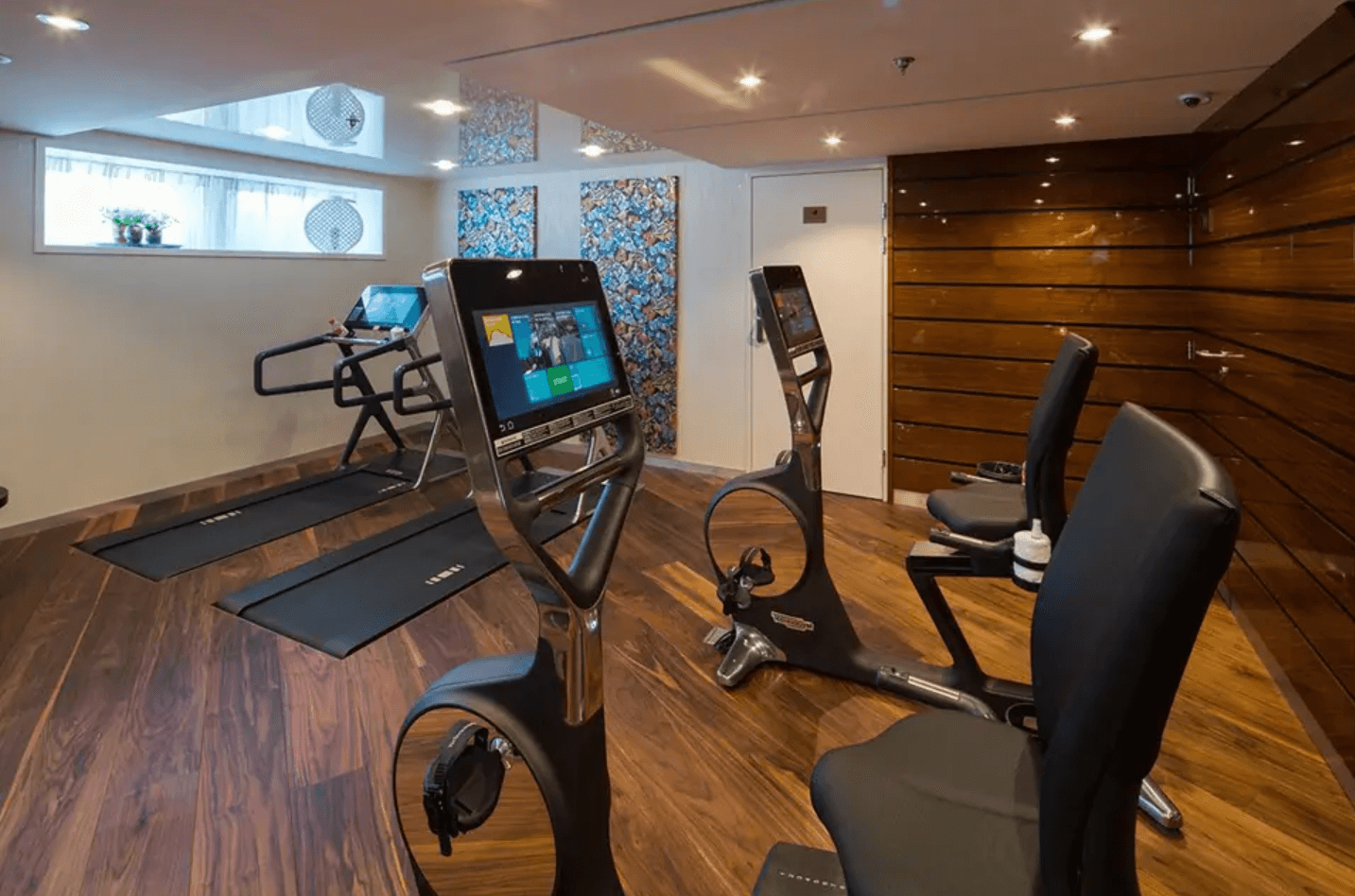 Fitness Room at River Cruise